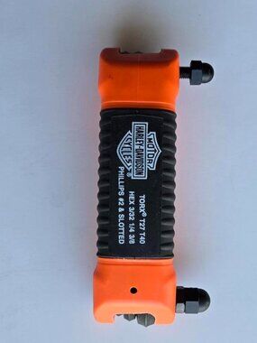 Harley Davidson Multi Tool Torx T27 T40 Hex 3/32 1/4 3/8 Phillips #2 & Slotted